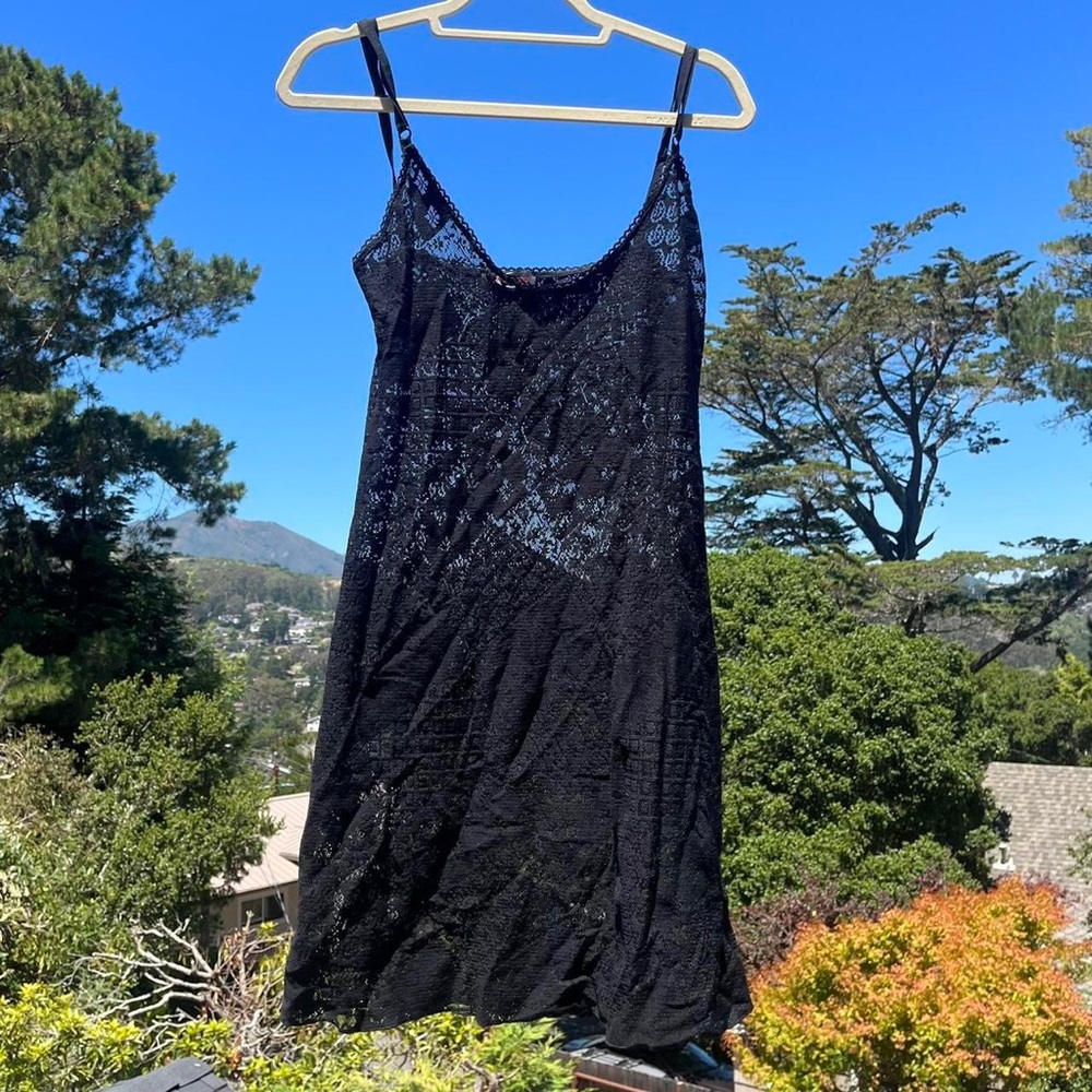 Lace cami dress